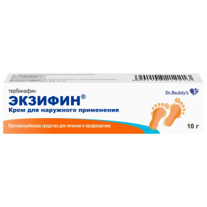 Купить: Экзифин 1% 10 г крем для наружного применения