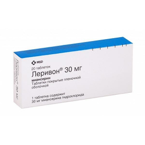 Купить: Леривон таблетки ппо 30мг №20