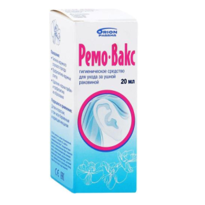 Купить: РемоВакс 20 мл средство для ухода за ушной раковиной капли