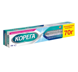 Купить: Корега Экстра Сильный крем для фиксации зубных протезов 70 г 2 шт нейтральный вкус