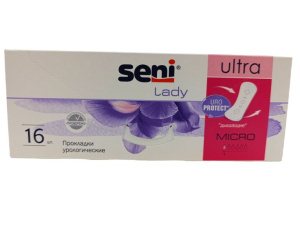 Купить: Seni Lady Ультра Микро 16 шт прокладки урологические