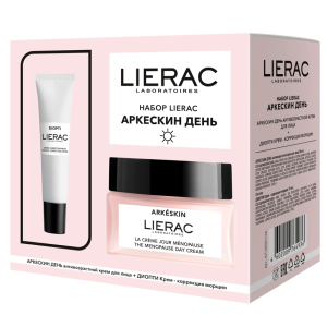 Купить: Lierac Аркескин набор 50 мл крем для лица дневной + 15 мл крем-коррекция морщин