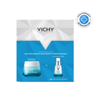 Купить: Vichy Mineral 89 набор крем 72 ч 50 мл + гель-сыворотка 30 мл