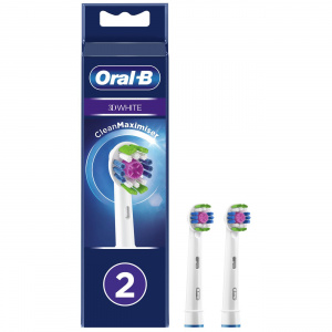 Купить: Oral-B 3D white насадка д/зубн щетки №2 электр. CleanMaximiser EB18РRB