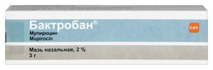 Купить: Бактробан 2 % 3 г мазь назальная туба