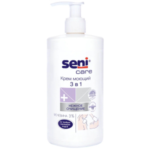 Купить: Seni Care крем 500мл 3в1 моющий