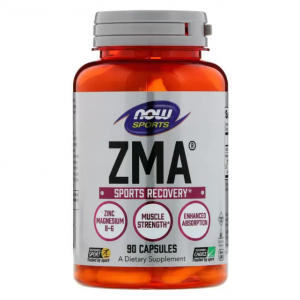 Купить: Now foods ZMA Аспартатный комплекс цинк и магний + B6 90 шт капсулы