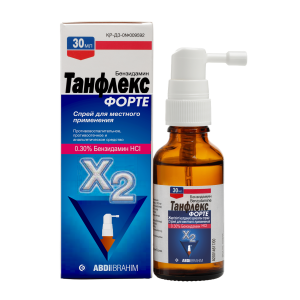 Купить: Танфлекс 0,27 мг/доза 30 мл спрей для местного применения 