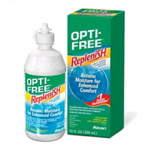 Купить: Опти-Фри Реплениш 300 мл раствор для контактных линз + контейнер