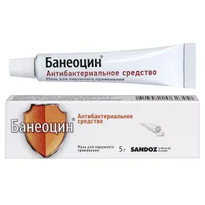 Купить Банеоцин 5 г мазь для наружного применения туба