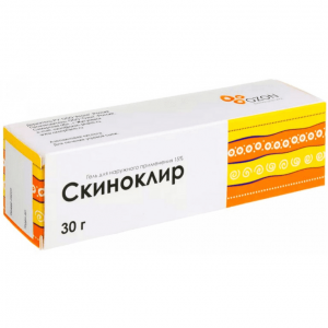 Купить: Скиноклир 15 % 30 г гель для наружного применения