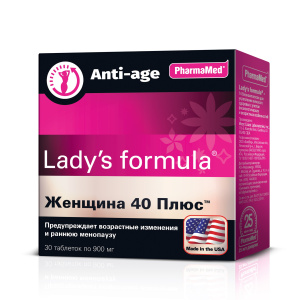 Купить: Леди-С Формула Женщина 40 Плюс 30 шт капсулы