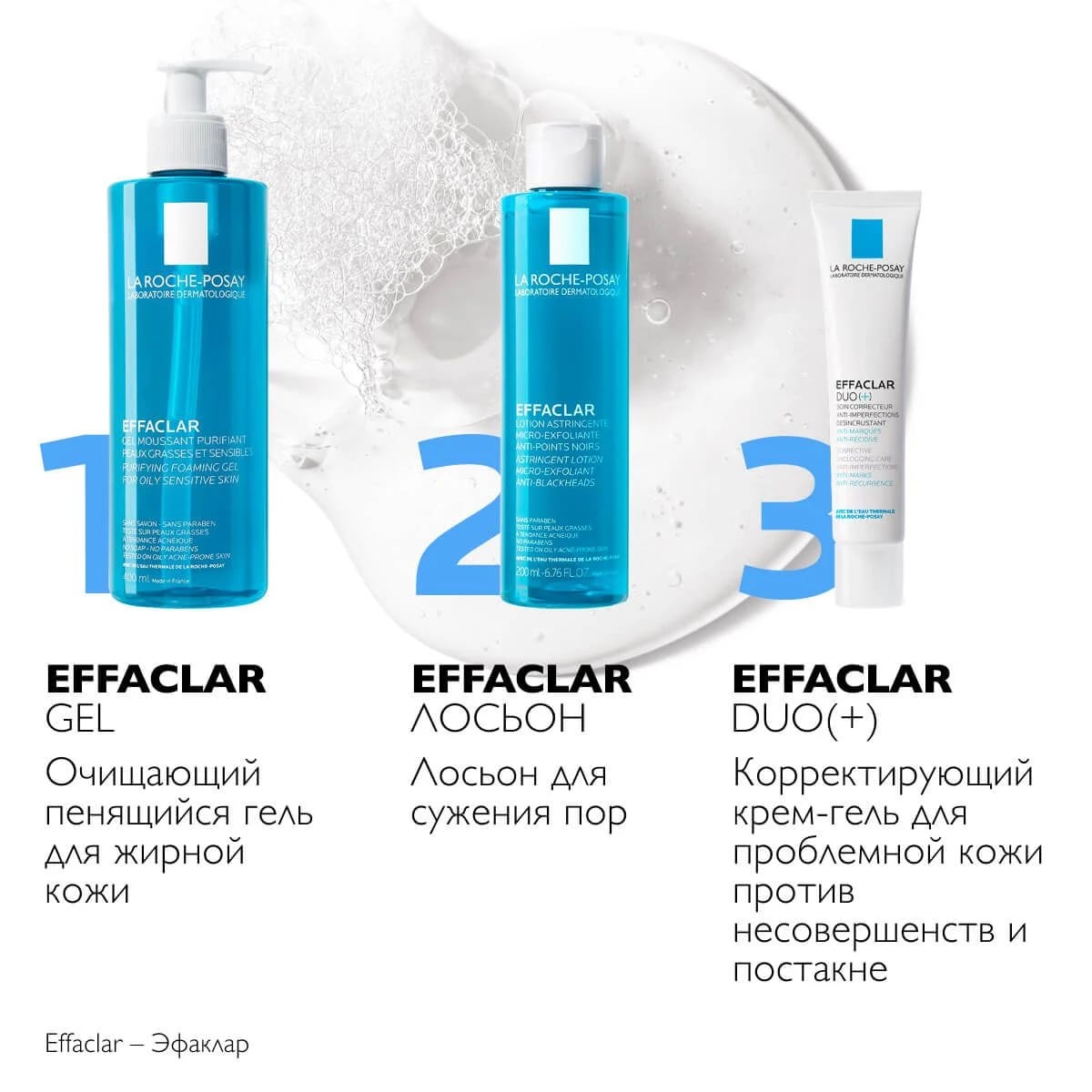 ✔️ Купить la Roche-Posay Effaclar DUO+ крем-гель 40мл для проблемной кожи в  Москве . Цену уточняйте у менеджера