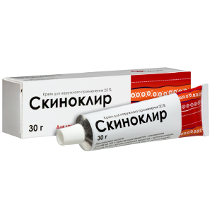 Купить: Скиноклир 20% 30 г крем для наружного применения