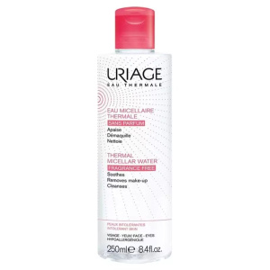Купить: Uriage Thermal Micellar Water 250 мл вода мицеллярная очищающая без ароматизаторов для гиперчувствительной кожи