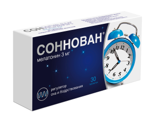 Купить: Соннован 3 мг 30 шт таблетки покрытые пленочной оболочкой