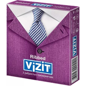 Купить VIZIT Ribbed презервативы ребристые 3 шт