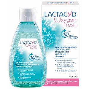Купить: Lactacyd Oxygen Fresh 200 мл средство для интимной гигиены ультраосвежающее