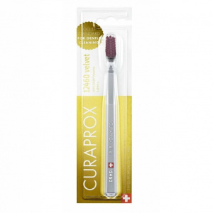 Купить: Сuraprox velvet зубная щетка Артикул CS12460 0,08 мм мегасофт серая