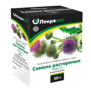 Купить: Расторопша семена 50 г пачка