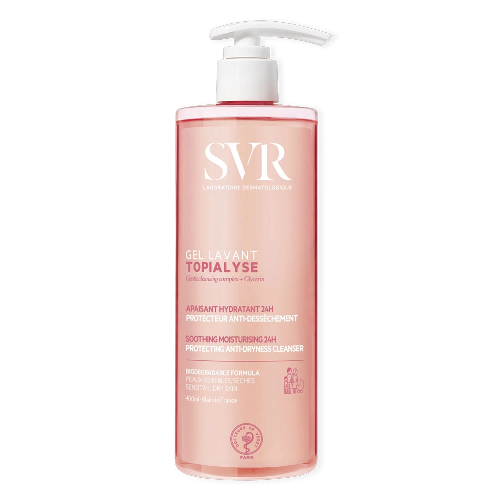 Купить SVR Topialyse 400 мл гель очищающий