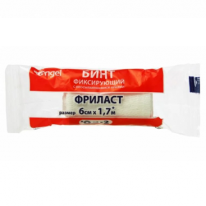 Купить: Фриласт бинт 6 см × 1,7 м фиксирующий