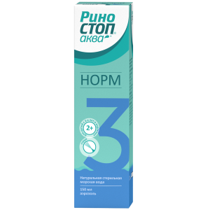 Купить: Риностоп Аква Норм 150 мл спрей назальный