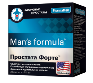 Купить Мен-С Формула Простата Форте 30 шт капсулы
