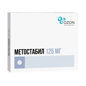 Купить Метостабил 125 мг 60 шт таблетки покрытые пленочной оболочкой