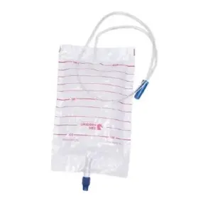 Купить Мочеприемник 2 л одноразовый стерильный с крестовым краном и приводной трубкой