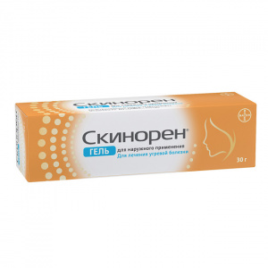 Купить: Скинорен гель д/наружн примен 15% 30г