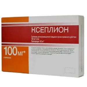 Купить Ксеплион 100 мг/мл 1 шт суспензия для внутримышечного введения пролонгированного действия шприц