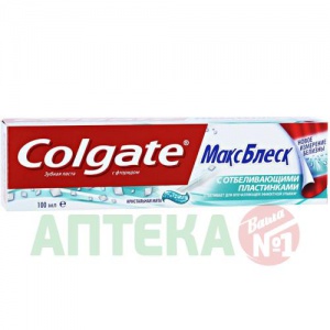 Купить: Colgate Макс Блеск зубная паста 100мл кристальная мята