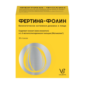 Купить: Фертина-фолин 30 шт порошок для приема внутрь растворимый стик-пакетики