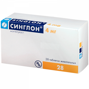 Купить Синглон таб жев 4мг №28