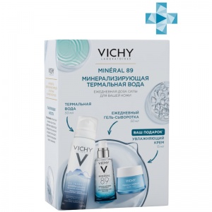 Купить: Vichy Mineral 89 крем-гель 50мл +терм вода 50мл + аквалия днев 15мл