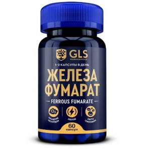 Купить: GLS Железа Фумарат 60 шт капсулы
