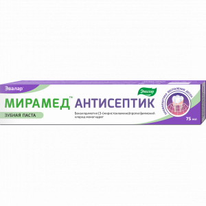 Купить: Мирамед Антисептик Эвалар  з/паста туб 75мл