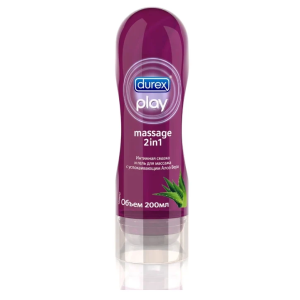 Купить: Durex Play Soothing 2в1 гель-смазка/лубрикант 200мл алоэ вера