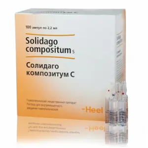 Купить Солидаго Композитум С р-р д/в/м введ гомеопат 2,2мл №100