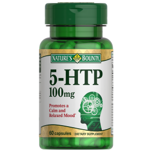 Купить: Nature's Bounty 5-HTP (L-5-Гидрокситриптофан) 100 мг 60 шт капсулы