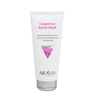 Купить: ARAVIA Professional Корректирующая маска для чувствительной кожи с куперозом Couperose Active Mask, 200 мл