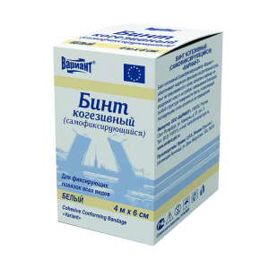 Купить: Бинт когезивный 4 м X 6 см