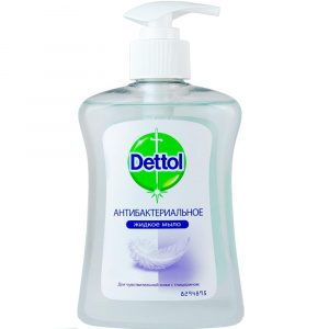 Купить Деттол мыло жидкое антибакт 250мл д/чувств кожи с глицерином