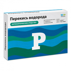 Купить: Перекись Водорода Буфус Реневал р-р д/наруж и местн примен 3% тюб-кап 10мл №10