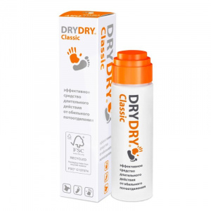 Купить: DryDry ср-во от обильного потовыделения фл 35мл