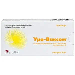 Купить Уро-Ваксом 6 мг 30 шт капсулы
