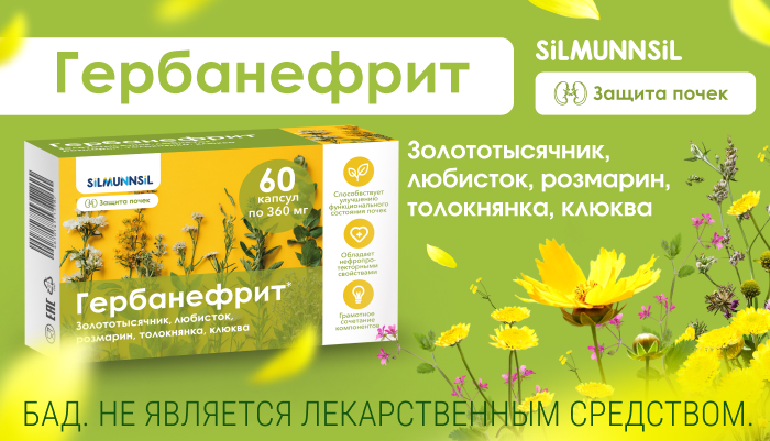Гербанефрит - защита почек