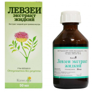 Купить: Левзеи экстракт жидкий 50 мл для приема внутрь