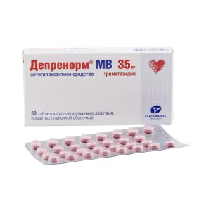 Купить Депренорм МВ таблетки ппо модиф высвоб 35мг №30